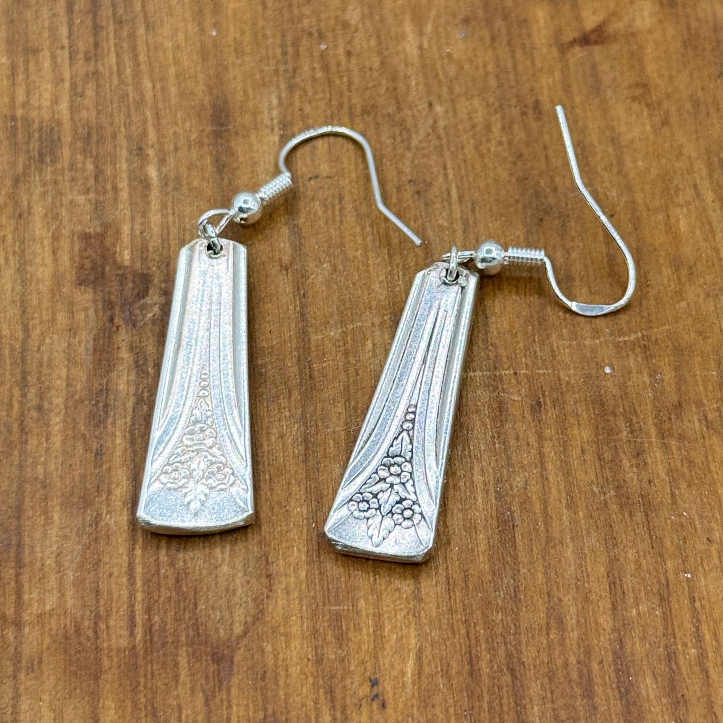 Silver Spoon Earrings