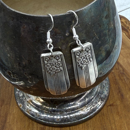 Silver Spoon Earrings