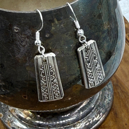 Silver Spoon Earrings