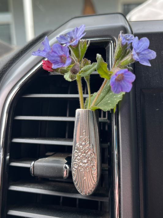 Car Air Freshener, Essential Oil Diffuser or Mini Vase made from Antique Knife Handles