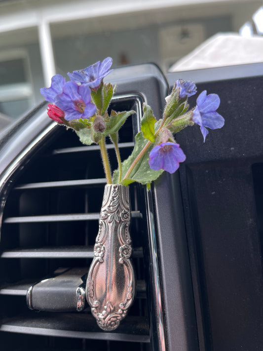 Car Air Freshener, Essential Oil Diffuser or Mini Vase made from Antique Knife Handles