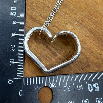 Silver Spoon Heart Pendant