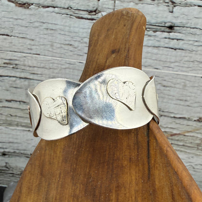Spoon Bowl Heart Soldered Bracelet