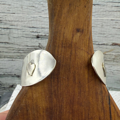 Spoon Bowl Heart Soldered Bracelet