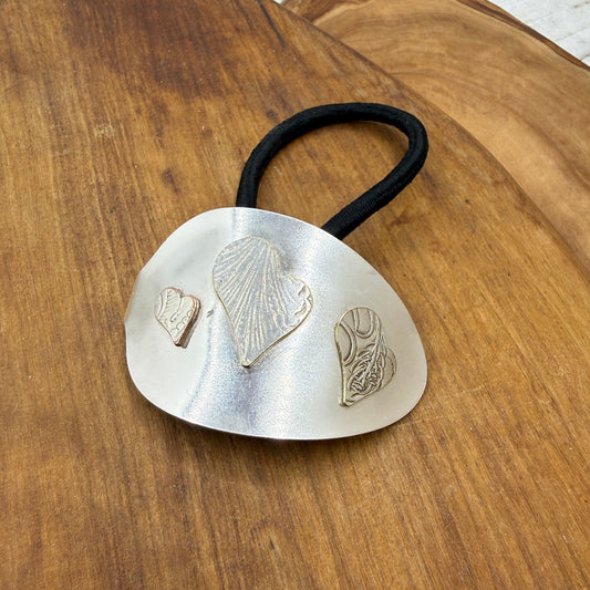 Hair Tie with Heart Shapes