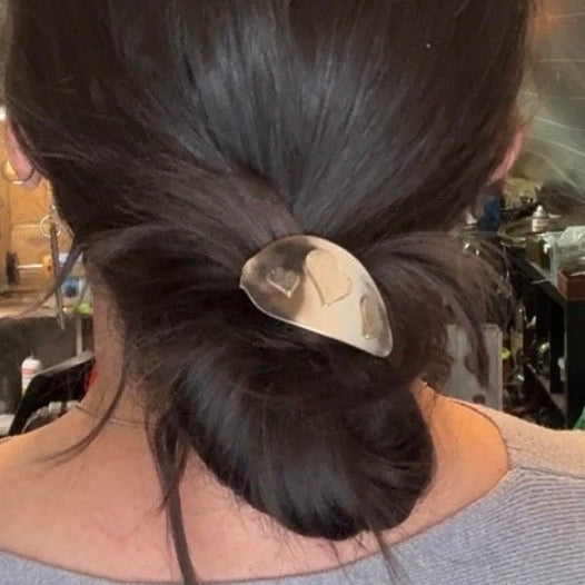 Hair Tie with Oak Leaf