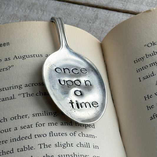 Hand Stamped Bookmark - Once Upon a Time