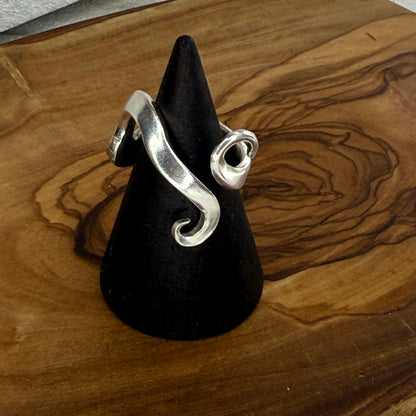 Curly Fork Ring