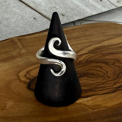 Curly Fork Ring