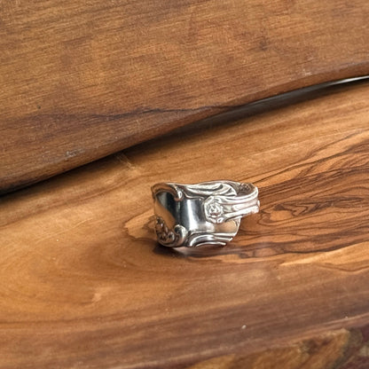 Sterling Silver Spoon Ring
