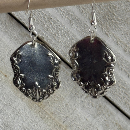 Silver Spoon Earrings