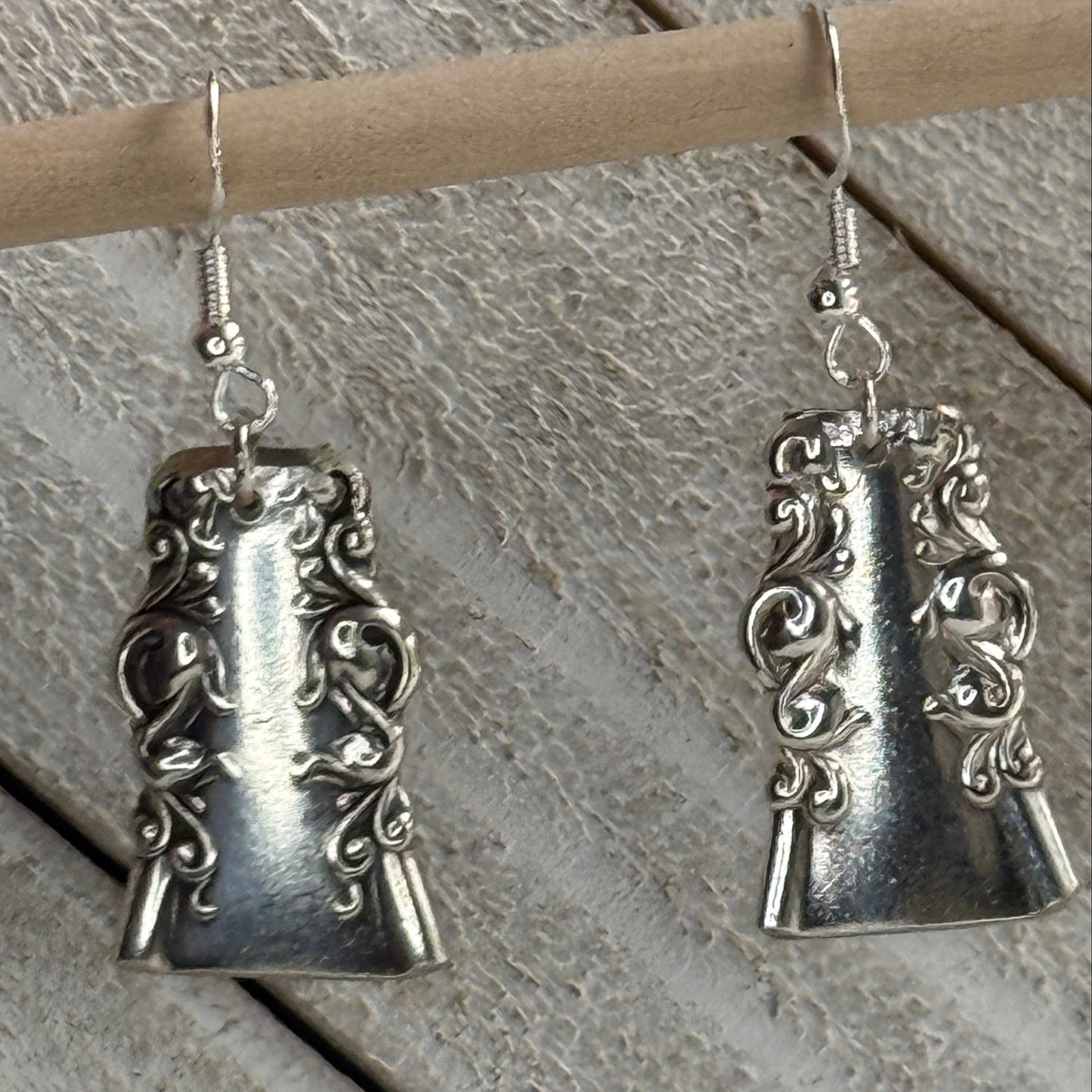 Silver Spoon Earrings