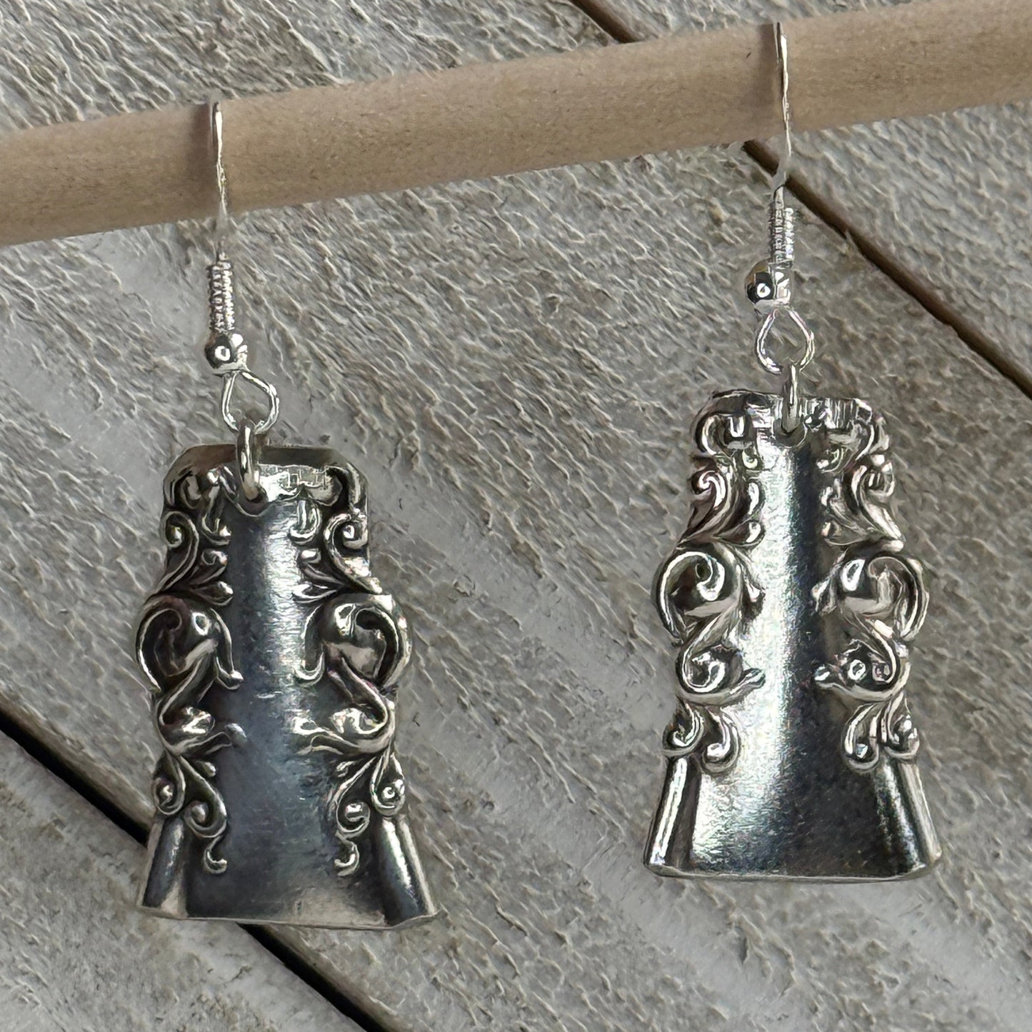 Silver Spoon Earrings