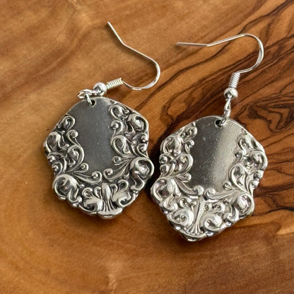 Silver Spoon Earrings