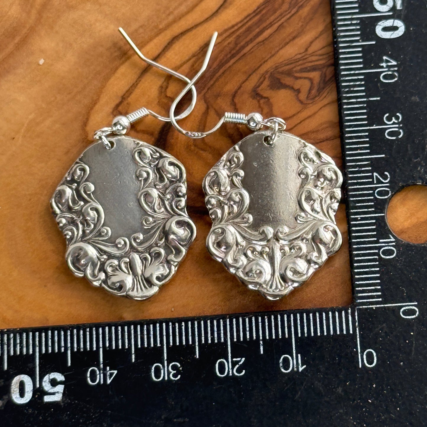 Silver Spoon Earrings