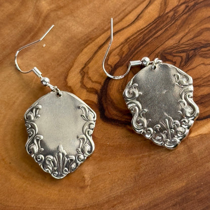 Silver Spoon Earrings