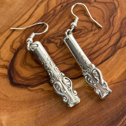 Silver Spoon Earrings