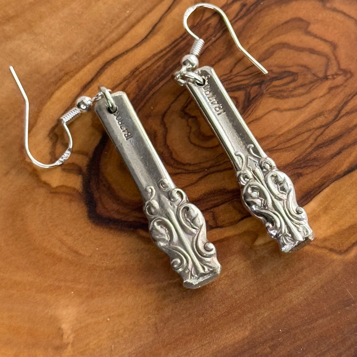 Silver Spoon Earrings