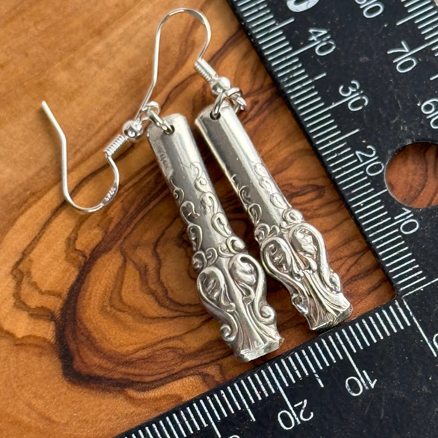 Silver Spoon Earrings