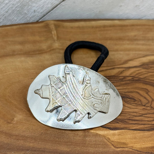 Hair Tie with Oak Leaf