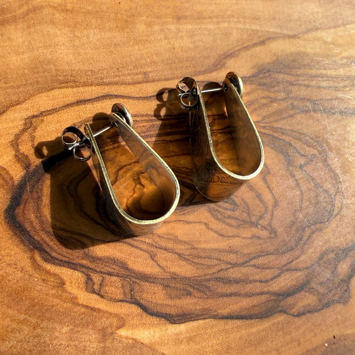 Silver Cuff Earrings - Large