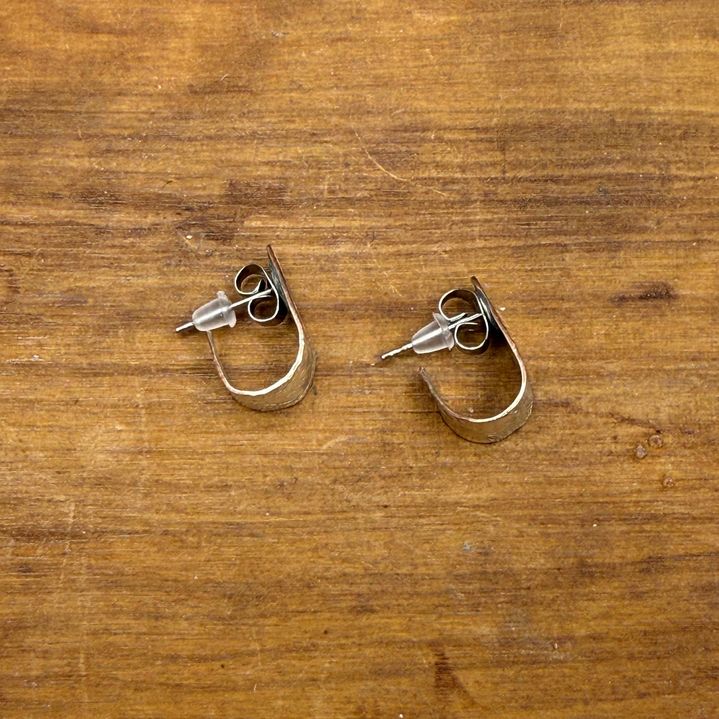 Silver Serving Tray Earrings