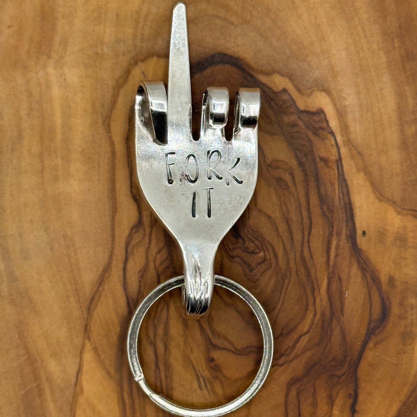 Fork It keychain