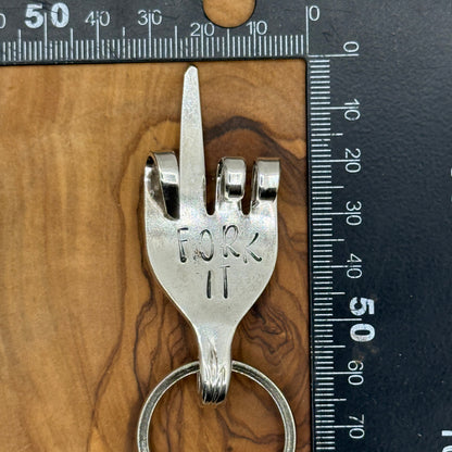 Fork It keychain