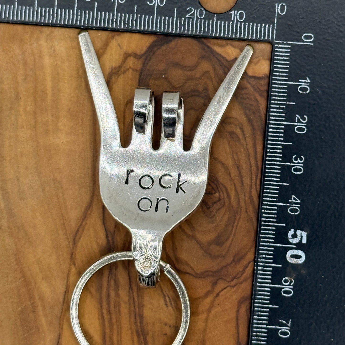 Rock On Keychain