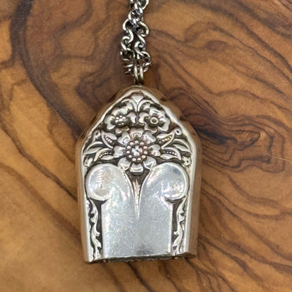 Silver Fairy Bell Pendant