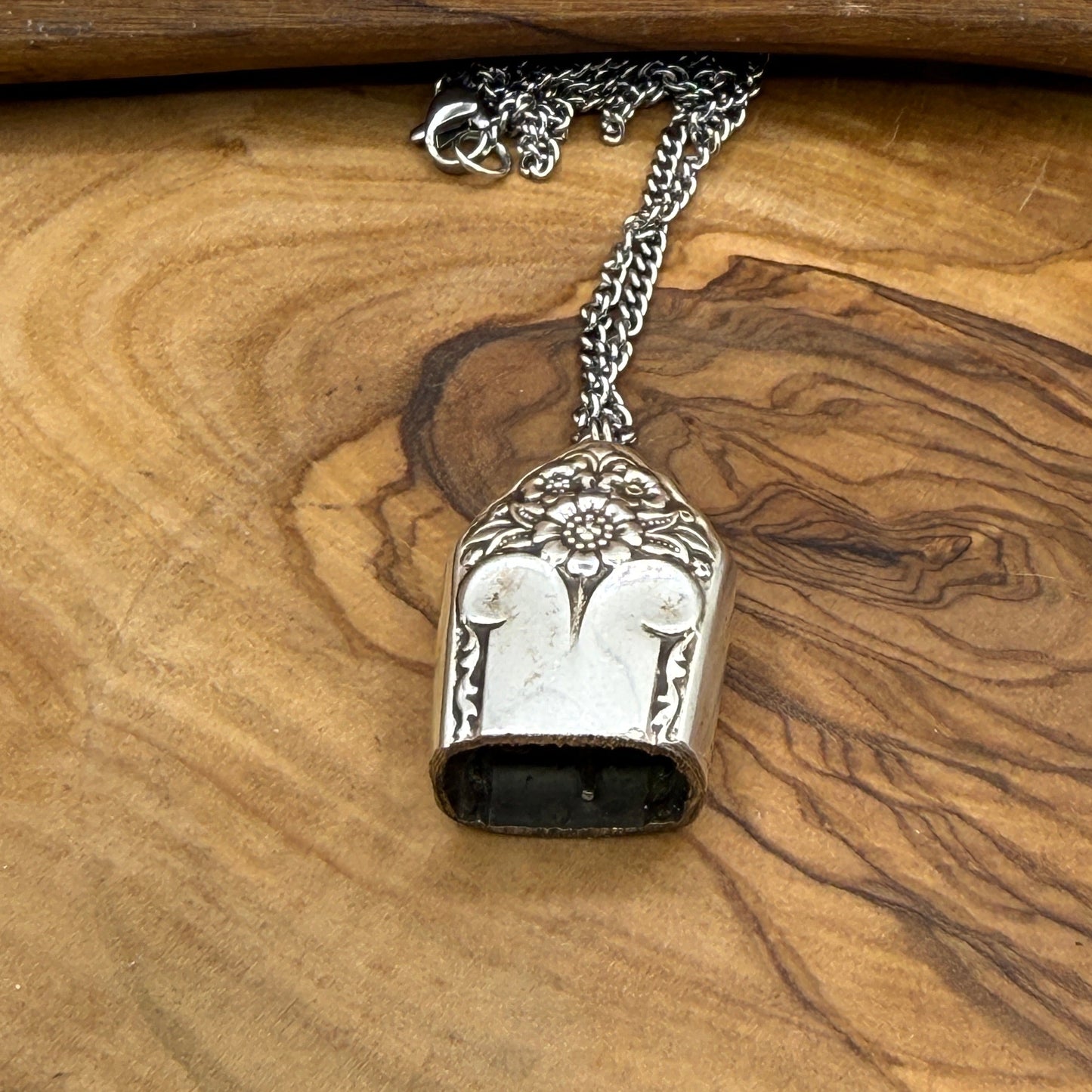 Silver Fairy Bell Pendant