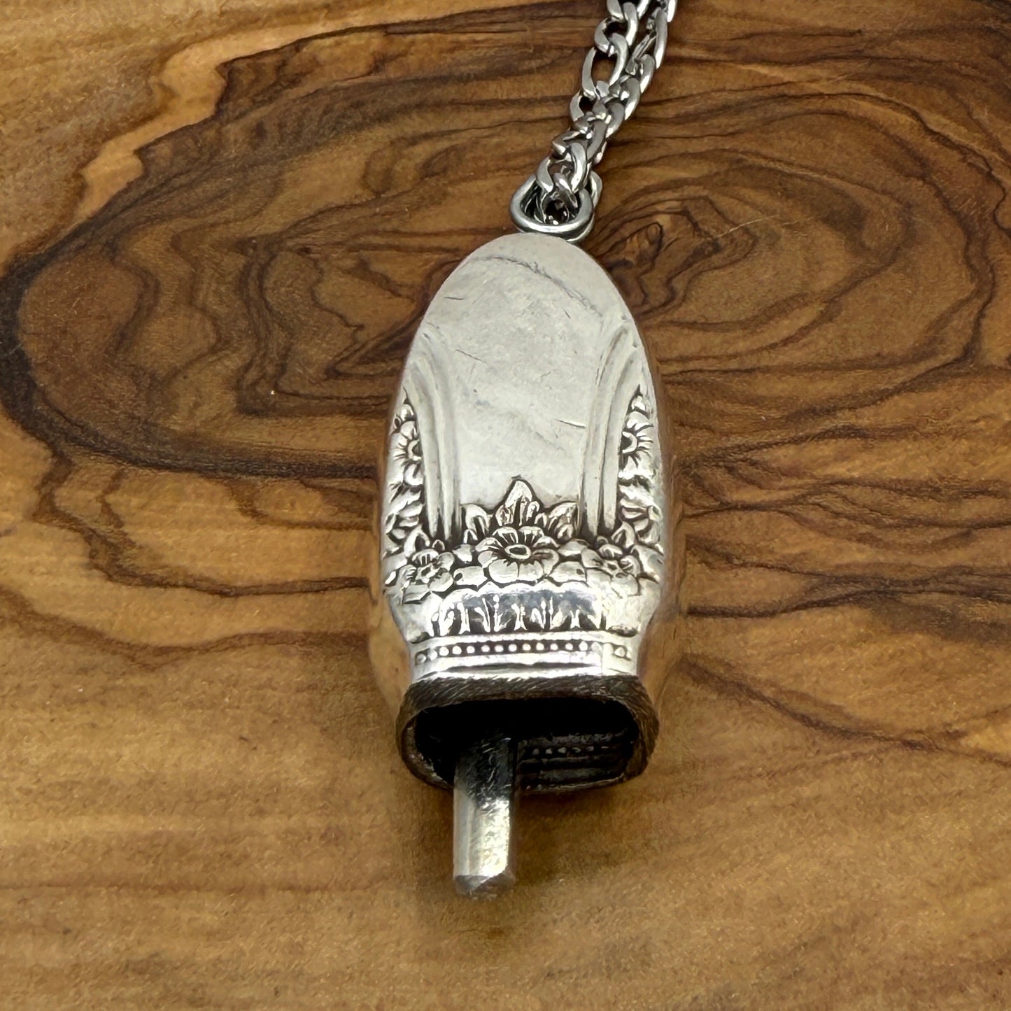 Silver Fairy Bell Pendant