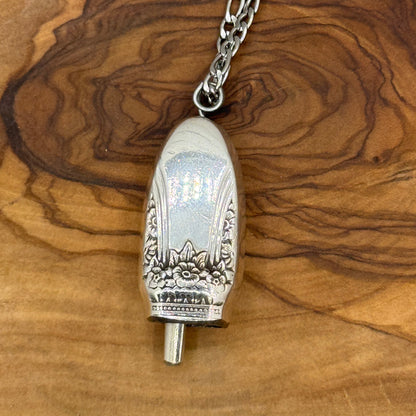Silver Fairy Bell Pendant