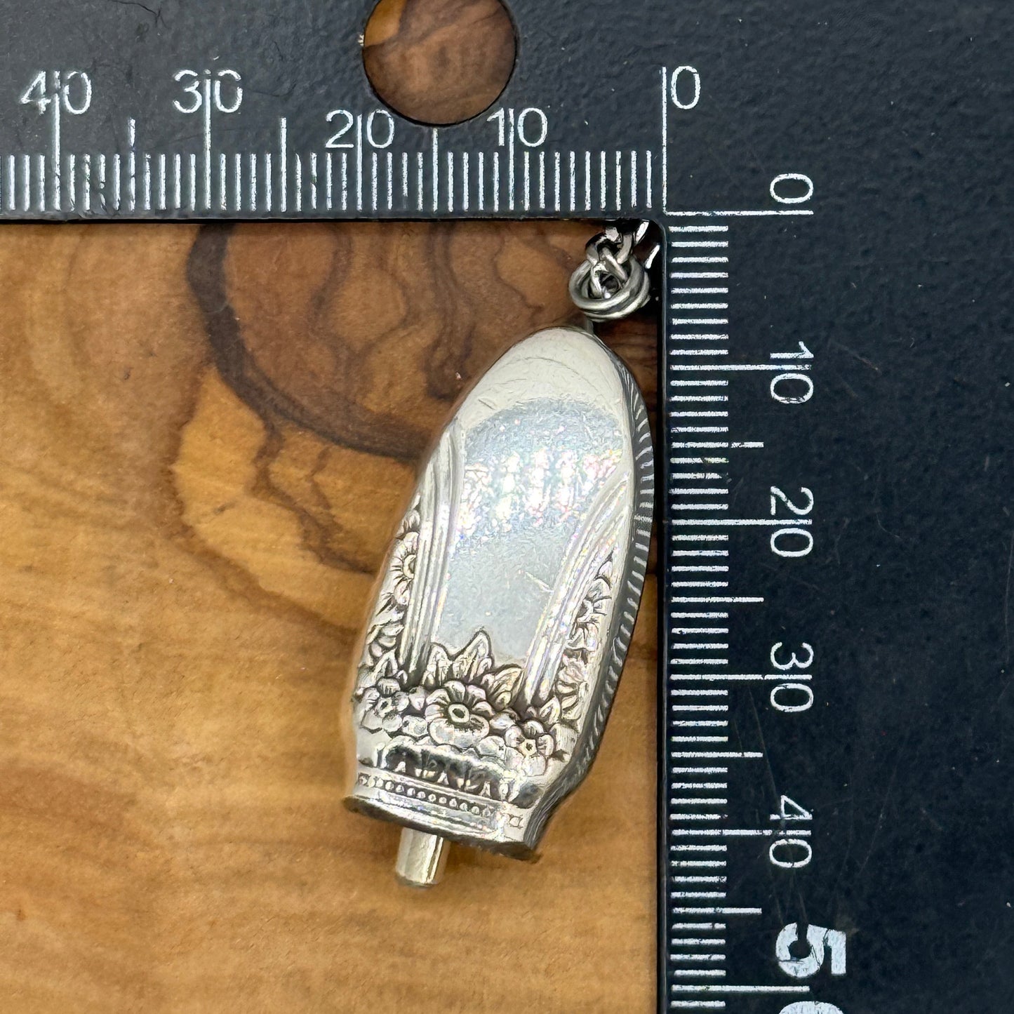 Silver Fairy Bell Pendant