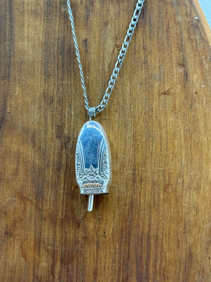 Silver Fairy Bell Pendant