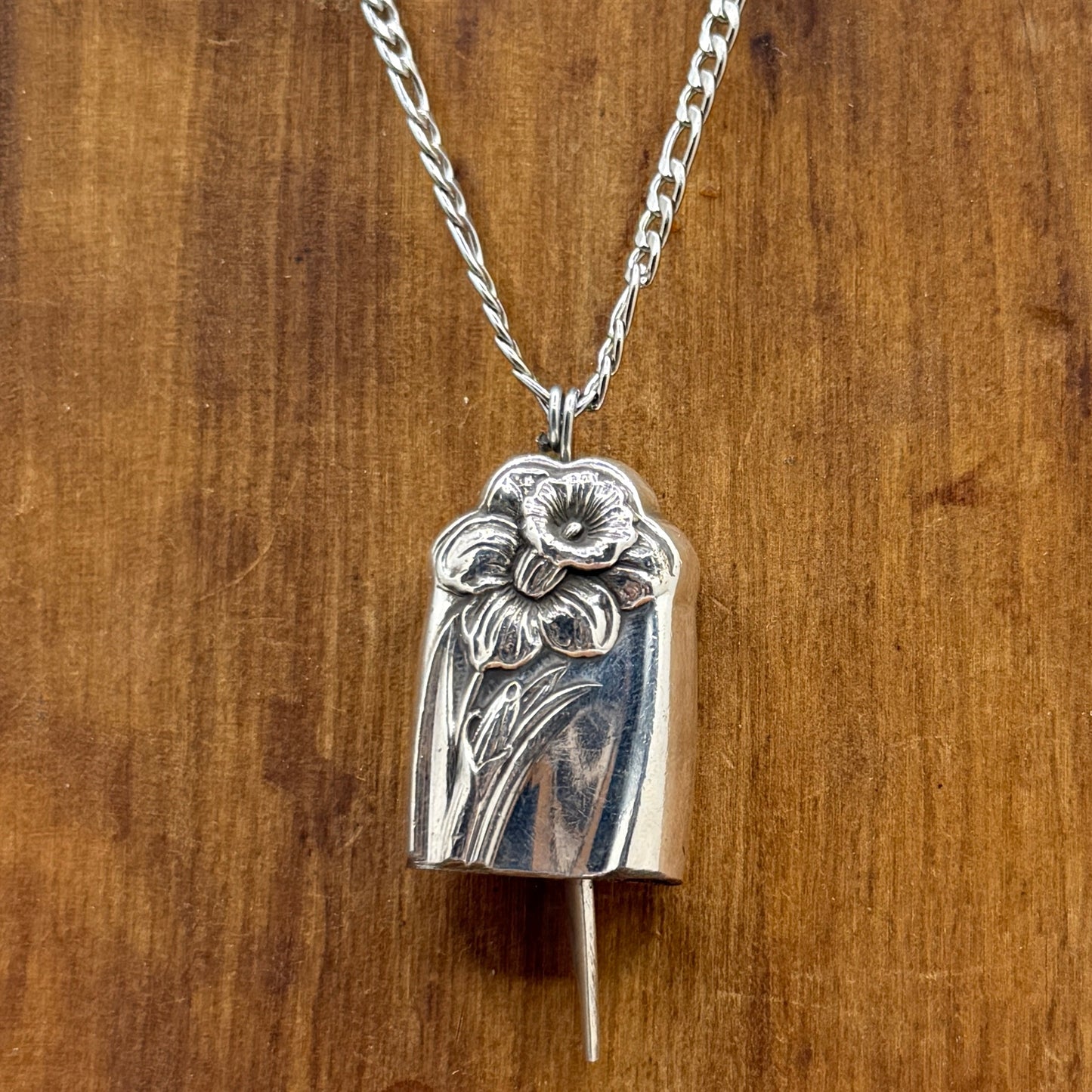 Silver Fairy Bell Pendant