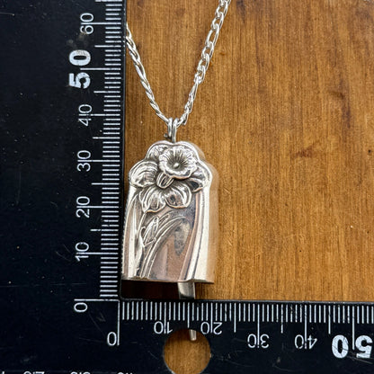 Silver Fairy Bell Pendant