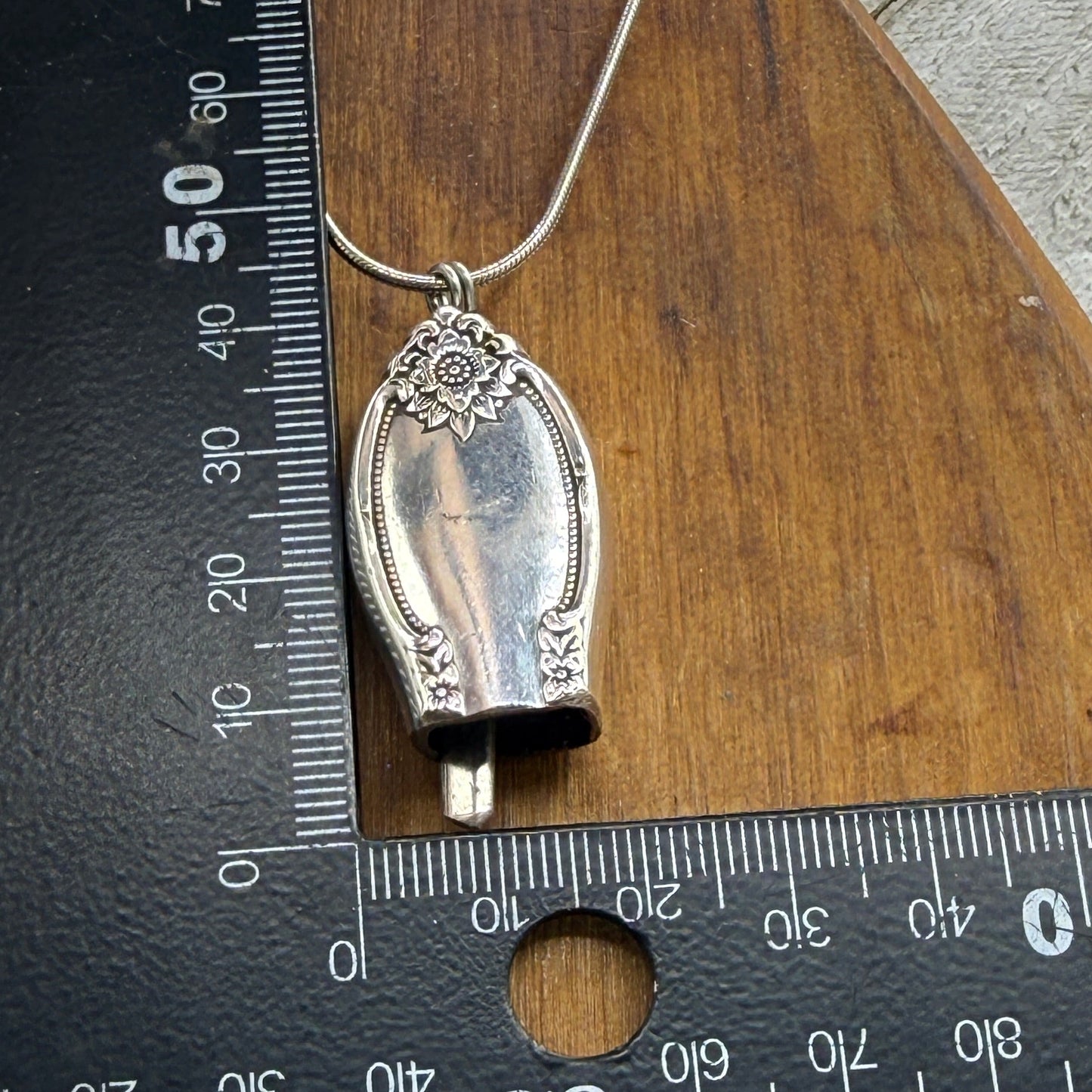 Silver Fairy Bell Pendant