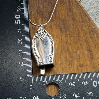 Silver Fairy Bell Pendant