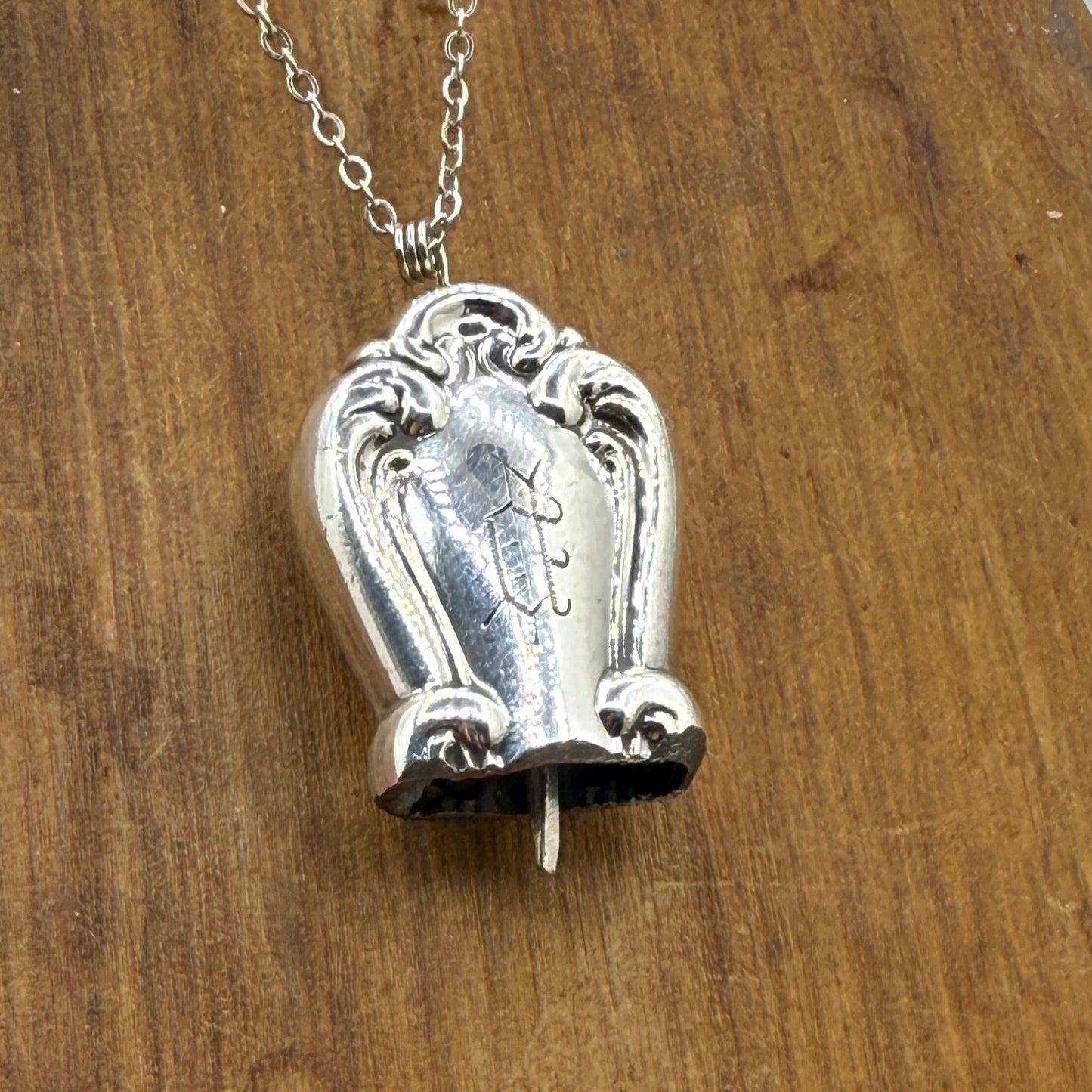 Silver Fairy Bell Pendant