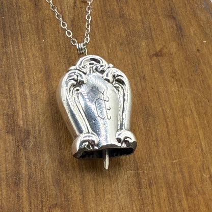 Silver Fairy Bell Pendant