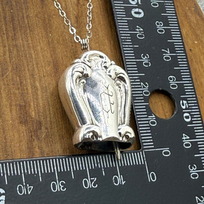 Silver Fairy Bell Pendant