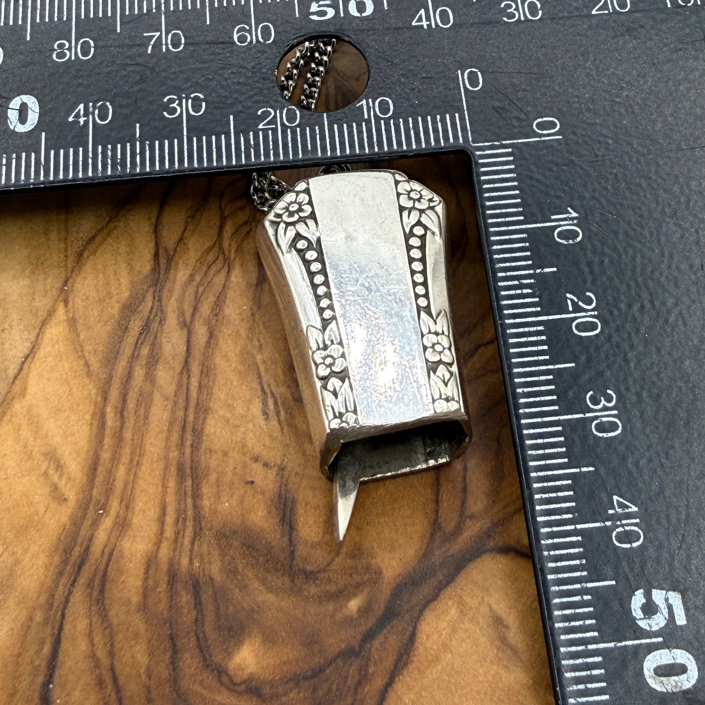Silver Fairy Bell Pendant