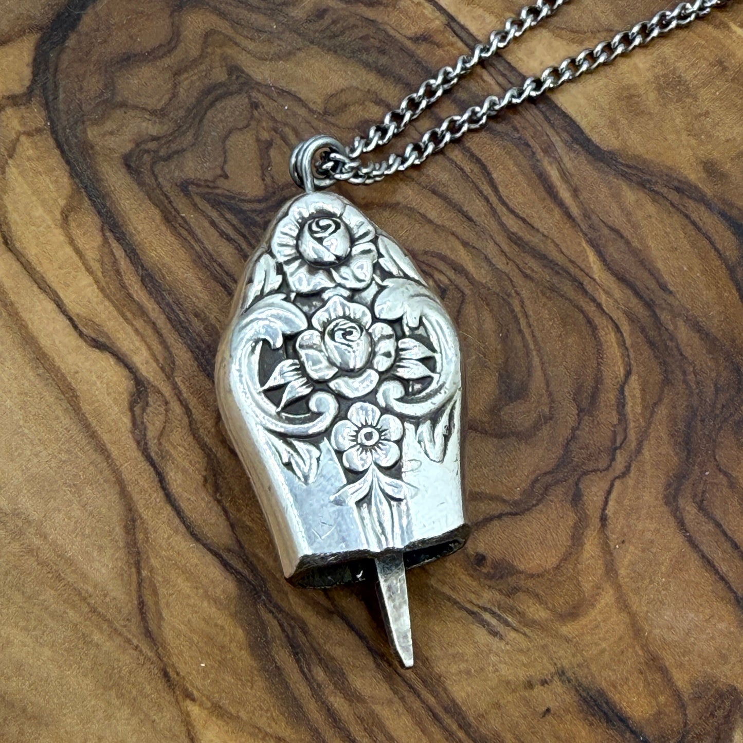 Silver Fairy Bell Pendant