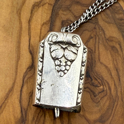 Silver Fairy Bell Pendant