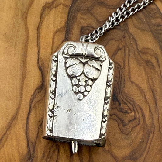 Silver Fairy Bell Pendant
