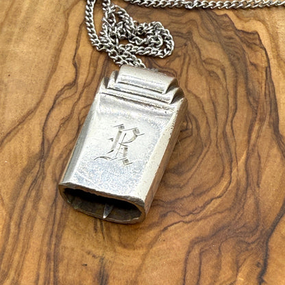 Silver Fairy Bell Pendant