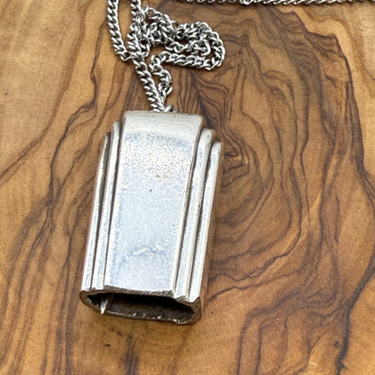 Silver Fairy Bell Pendant