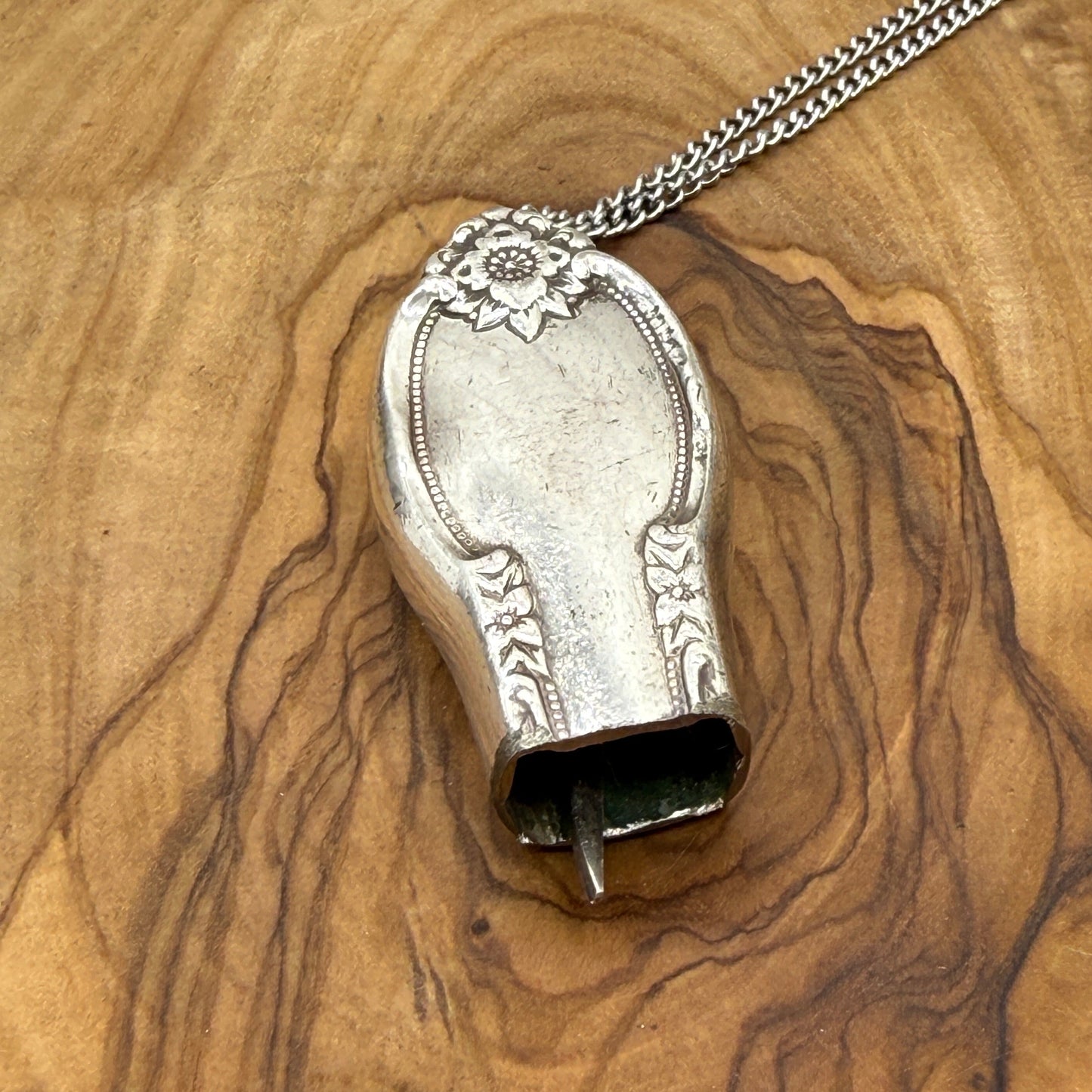 Silver Fairy Bell Pendant