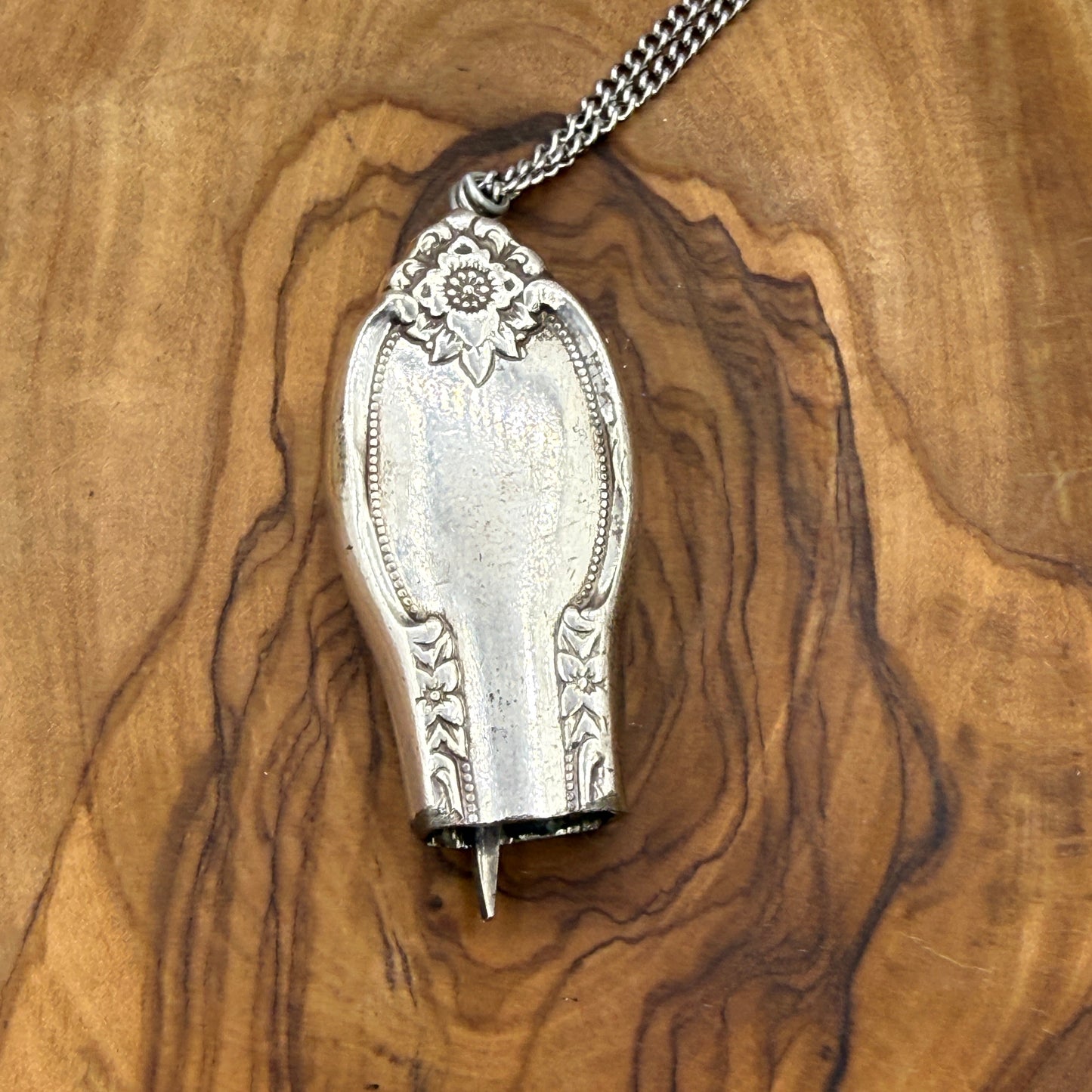 Silver Fairy Bell Pendant